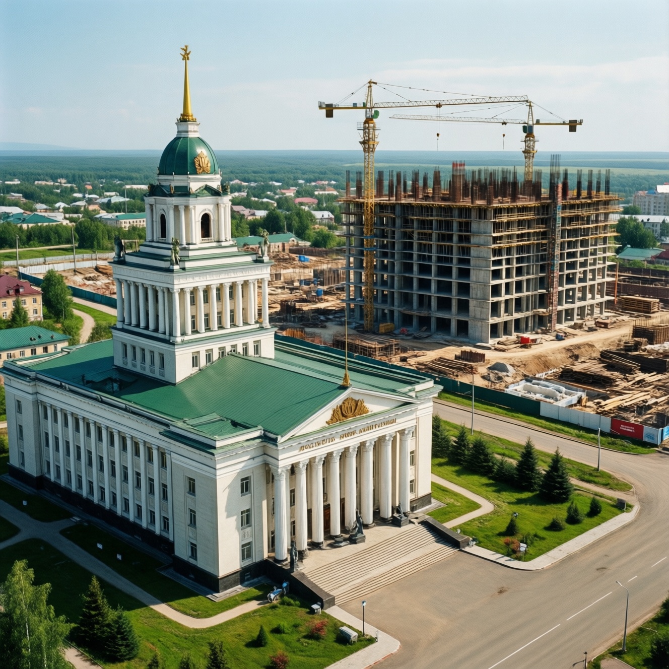 В арбитражный суд поступил иск к генподрядчику строительства музея в Приморье